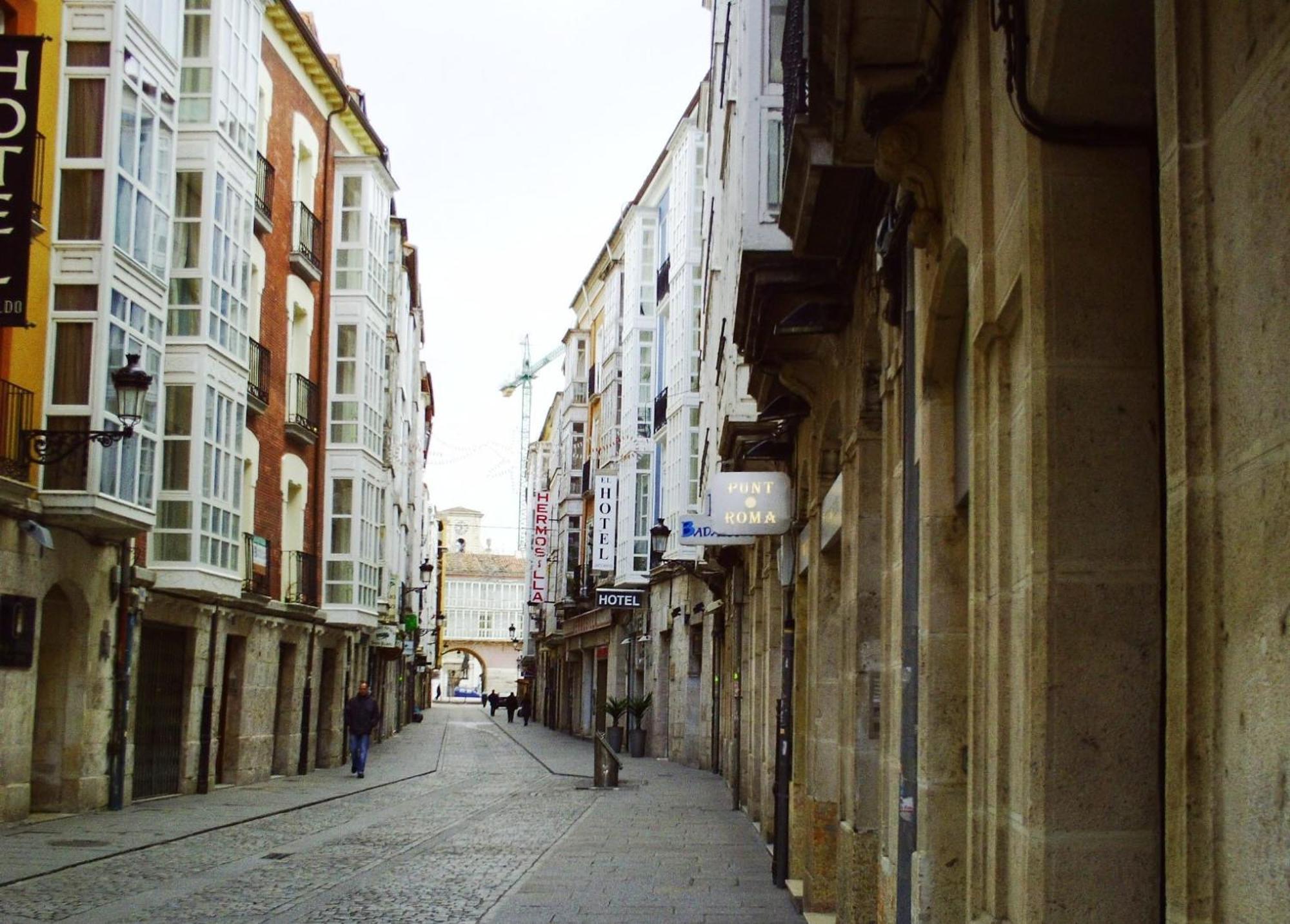Atico En El Centro De La Ciudad Apartment Burgos Luaran gambar